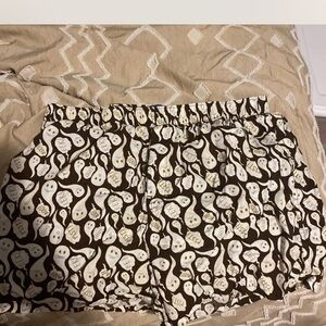 Old Navy Brown Ghost Print Athletic Shorts